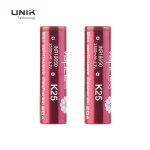 K25 18650 2500mAh Battery by Vapcell - Pack of 2 | UNIK E Cig