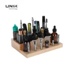 Wooden Desk Vape Stand Organizer | UNIK E Cig