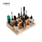 Wooden Desk Vape Stand Organizer | UNIK E Cig - Image 3