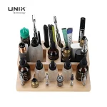 Wooden Desk Vape Stand Organizer | UNIK E Cig - Image 4