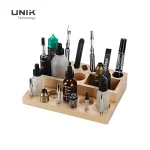 Wooden Desk Vape Stand Organizer | UNIK E Cig - Image 2